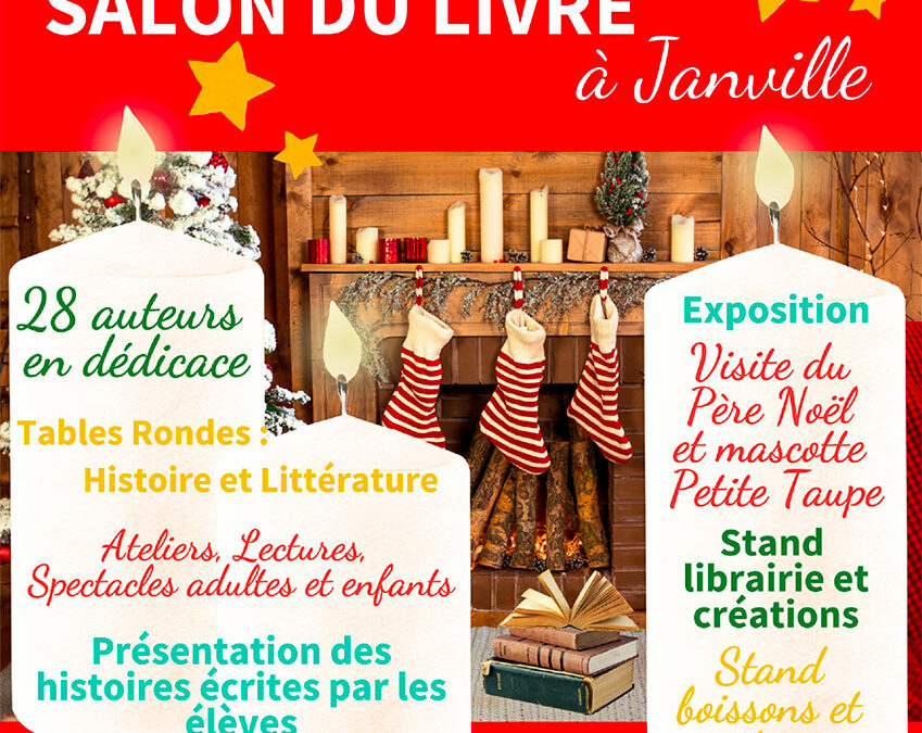 Salon du Livre de Janville – 1er décembre 2024