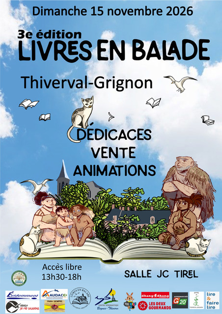 Livres en Balade - Dimanche 15 novembre 2026 Livres en Balade - Dimanche 15 novembre 2026